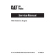 Caterpillar DP40N, DP45N, DP50CN, DP50N, DP55N, GP40N, GP45N, GP50CN, GP50N and GP55N Forklift Truck set of Service Manuals