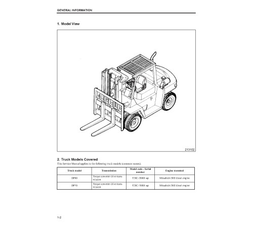 Caterpillar DP60 and DP70 Forklift Truck set of Service Manuals Caterpillar DP60 and DP70 Forklift Truck set of Service Manuals