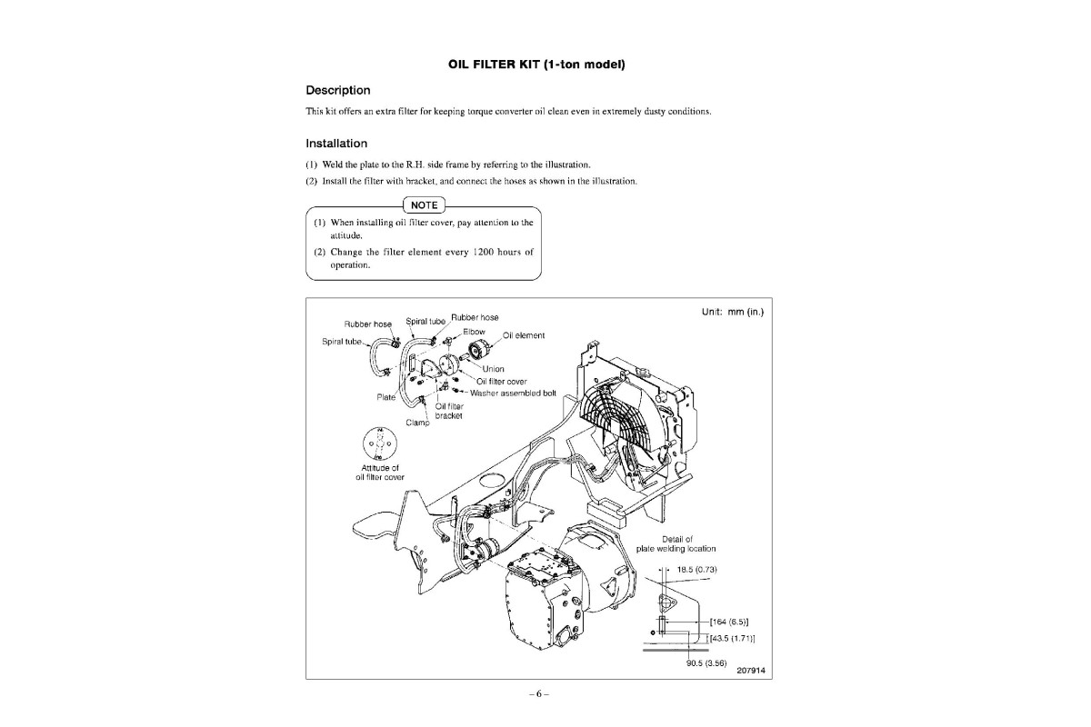 Gc20k Radiator Caterpillar GC15K, GC18K, GC20K, GC20K HP, GC25K, GC25K HP and GC30K ...