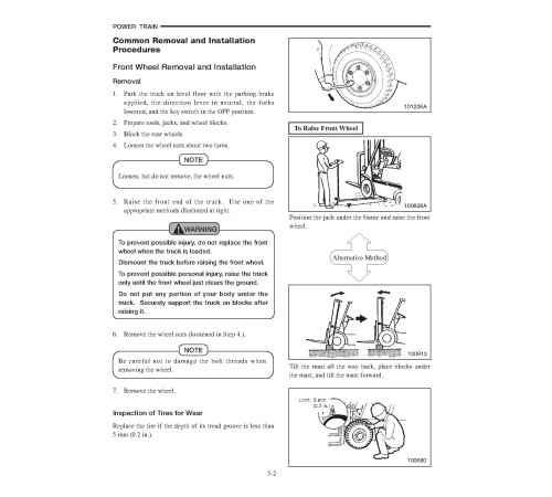 Caterpillar EP20K, EP25K, EP30K and EP35K Electric Forklift Truck Service Manual Caterpillar EP20K, EP25K, EP30K and EP35K Electric Forklift Truck Service Manual