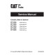 Caterpillar DP100N, DP120N, DP135N, DP150N and DP160N (SN: 10011-up) Forklift Truck set of Service Manuals