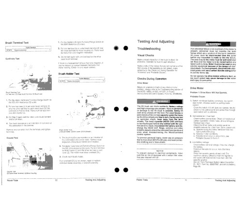 Caterpillar M70D, M80D, M100D, M120D Electric Forklift Truck set of Service Manuals Caterpillar M70D, M80D, M100D, M120D Electric Forklift Truck set of Service Manuals