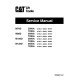 Caterpillar M70D, M80D, M100D, M120D Electric Forklift Truck set of Service Manuals