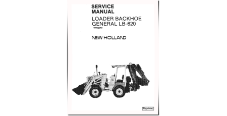 New Holland LB-620 Backhoe Loaders Service Manual (40062010)