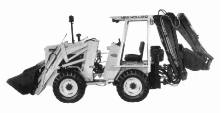 New Holland LB-620 Backhoe Loaders Service Manual (40062010)