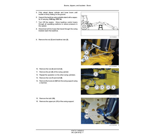 New Holland B100C, B100C LR, B100C TC, B110C, B110C TC and B115C Stage IIIB Backhoe Loaders Service Manual (47847151) New Holland B100C, B100C LR, B100C TC, B110C, B110C TC and B115C Stage IIIB Backhoe Loaders Service Manual (47847151)